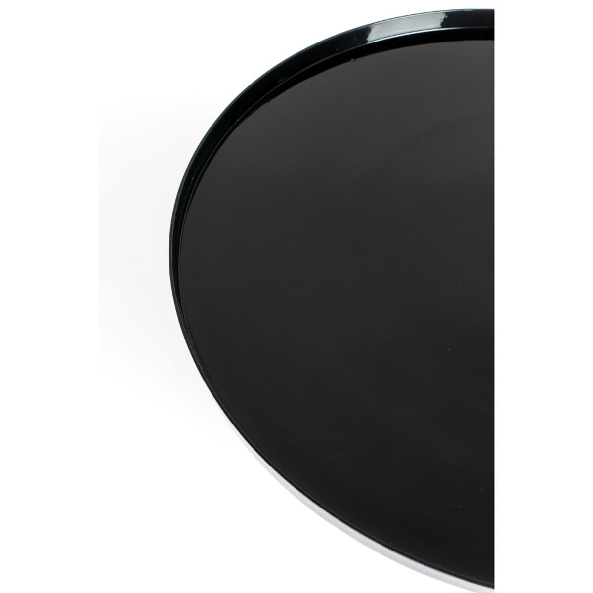 Table basse en métal ø67cm noir - SHINY BOMB noir, ZUIVER