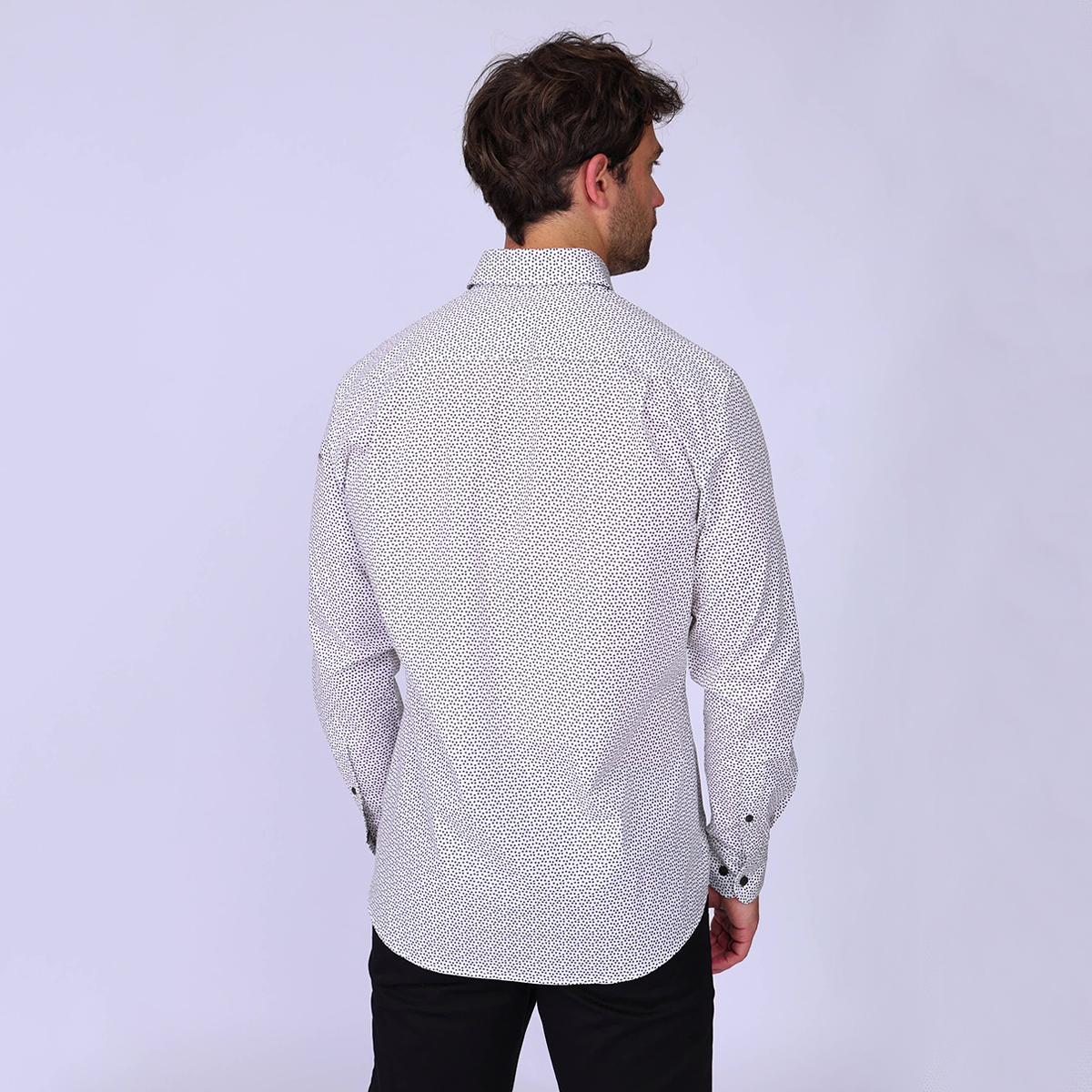 Chemise Hester Easy care blanc, MISE AU GREEN