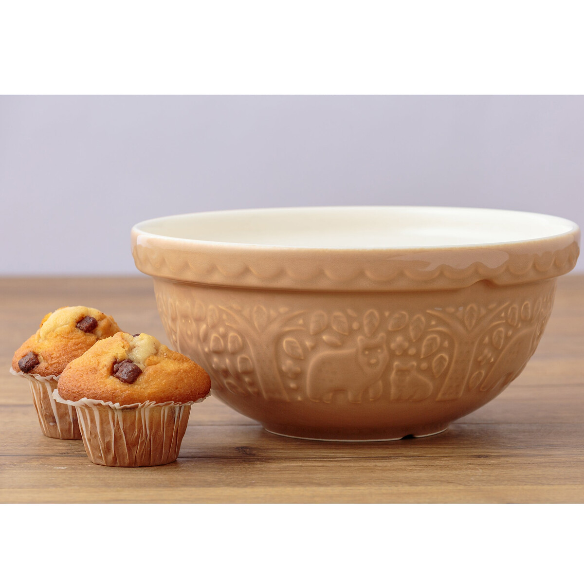In The Forest 24cm Bear Mixing Bowl cream, MASON CASH
