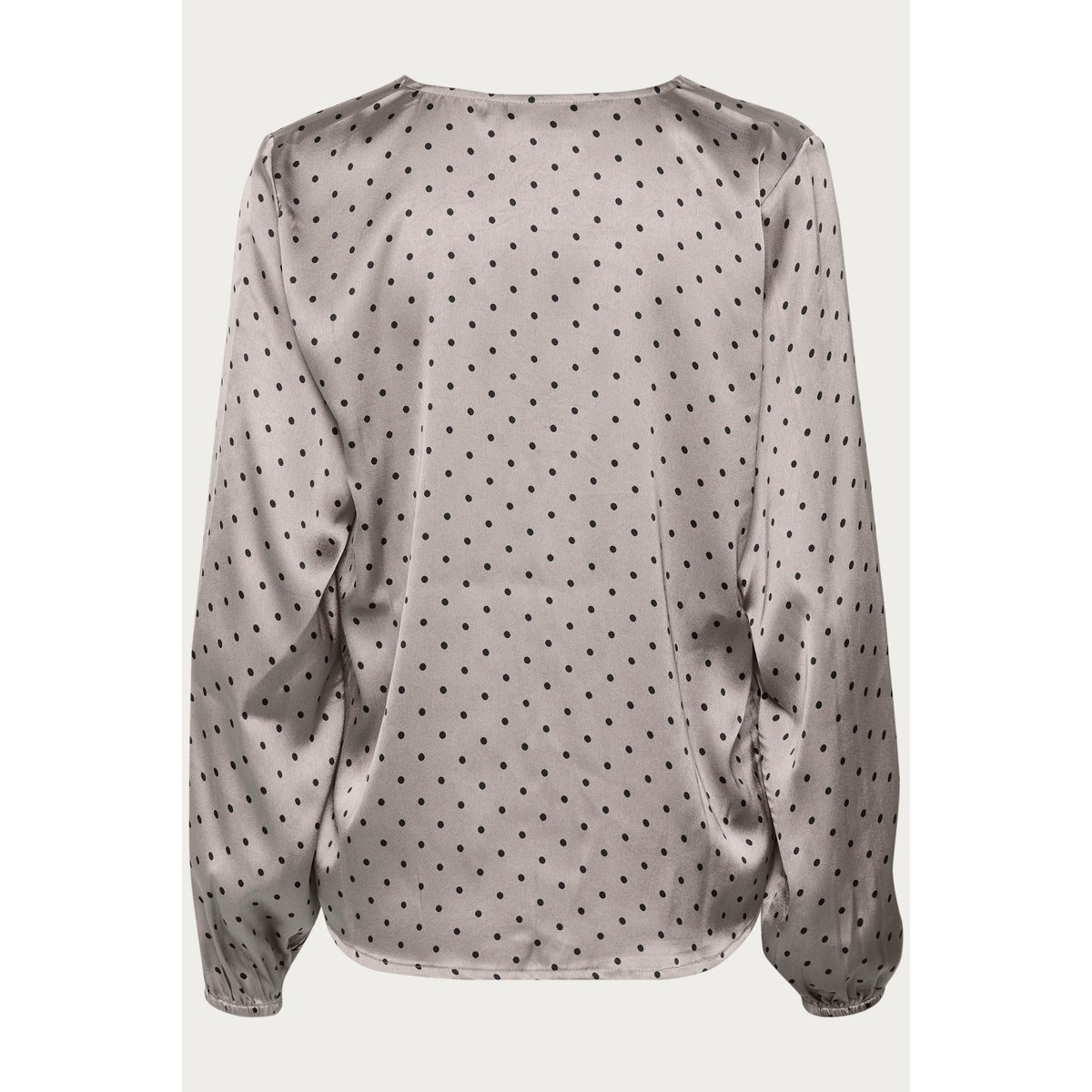 Sleeveless blouse gris/noir a pois steeple gray/black dot, KAFFE