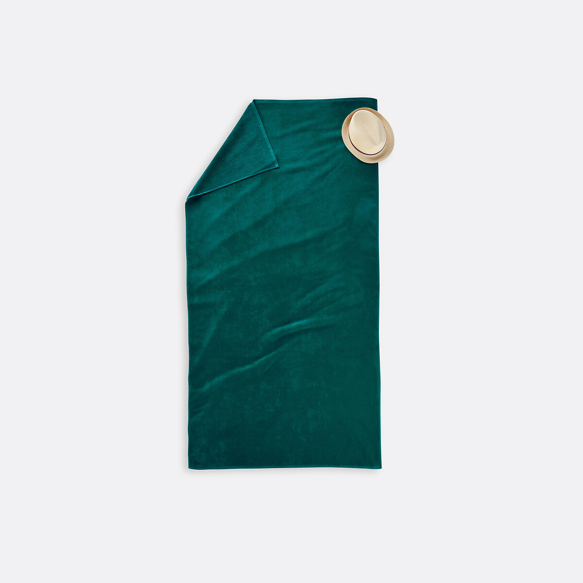 Drap de plage velours 420 g/m², Scenario vert, LA REDOUTE INTERIEURS
