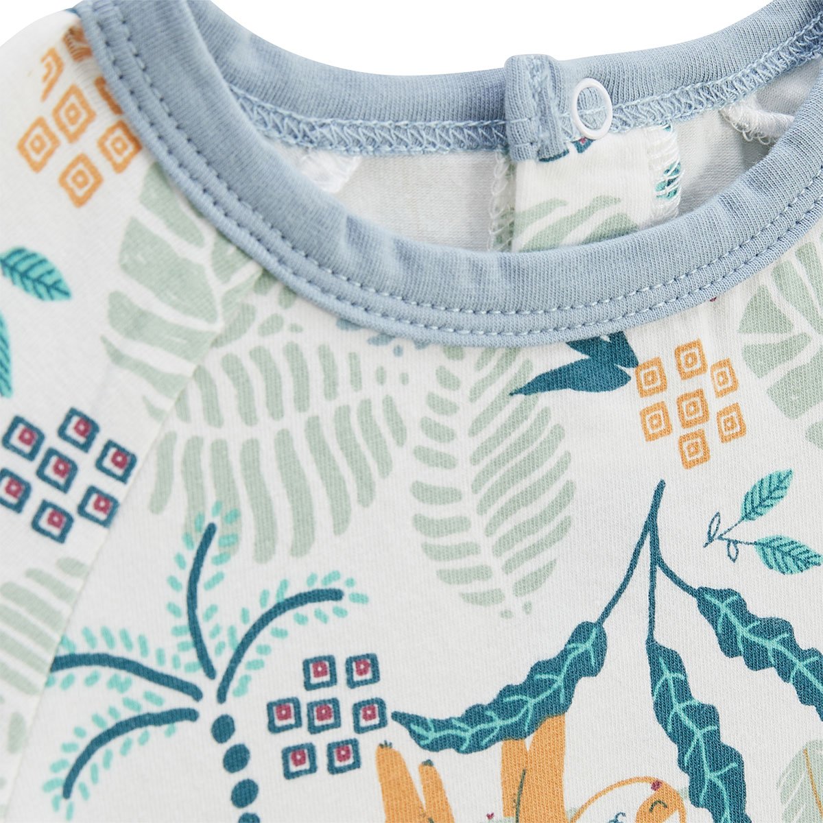 Lot de 2 pyjama short enfant 2 pièces Baroudeur bleu, PETIT BEGUIN