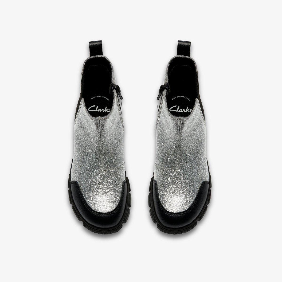 Boots Cuir EVYN CHELSEA K gris, CLARKS