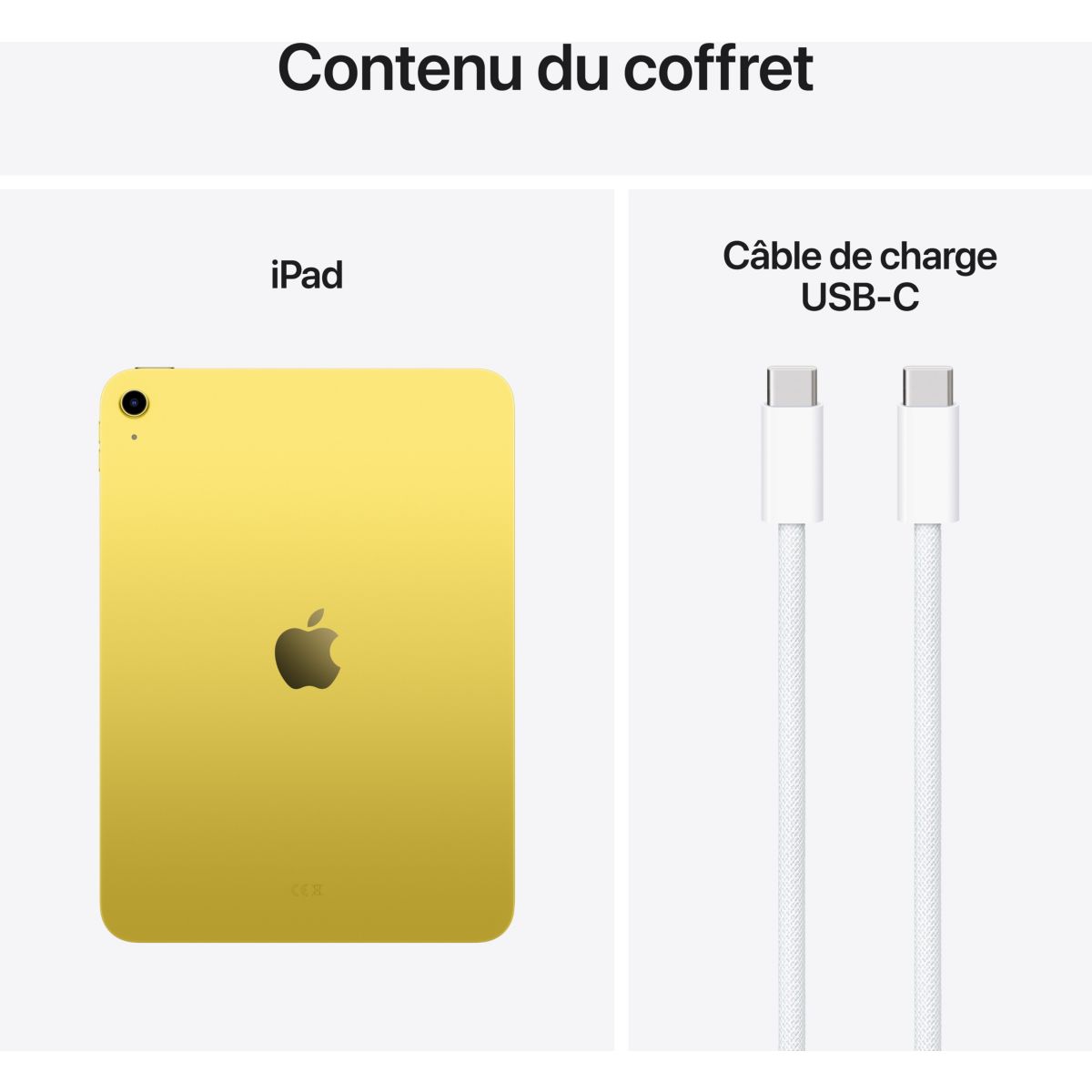 Tablette Apple 11 256Go Jaune jaune, APPLE