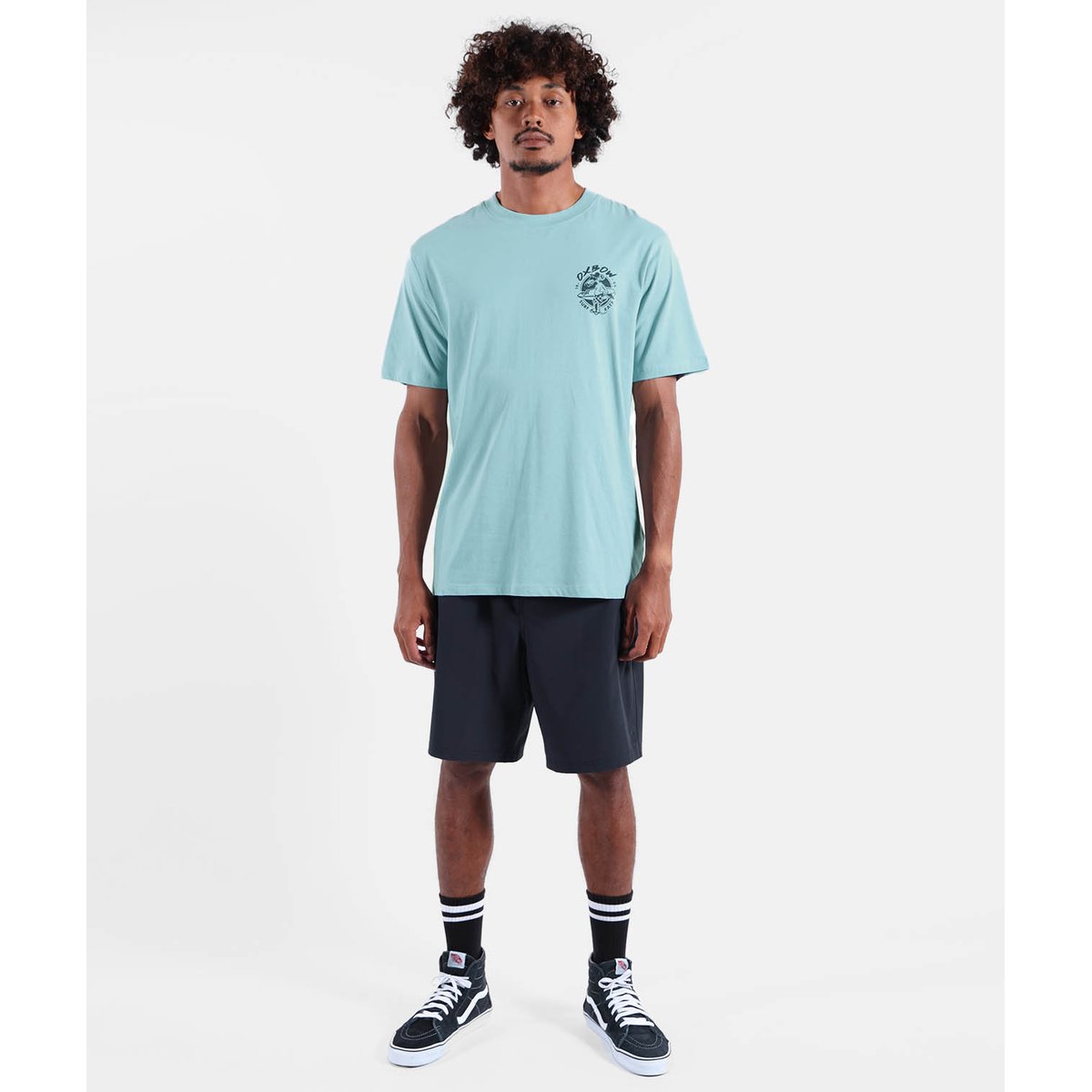Tee-shirt manches courtes SURFRATS stone blue, OXBOW