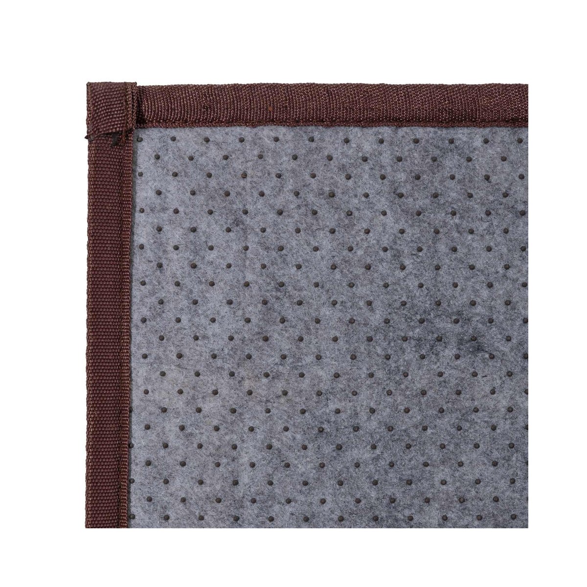 Tapis Descente de Lit Bambou Couleur Chocolat - 60x90cm marron, WADIGA