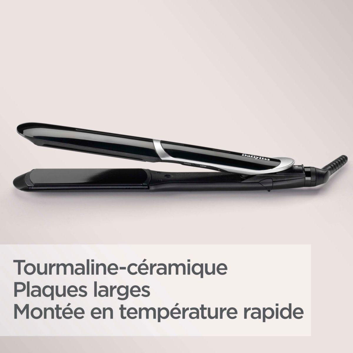 Lisseur Peignes Amovibles Wide Plate 235 couleur unique, BABYLISS