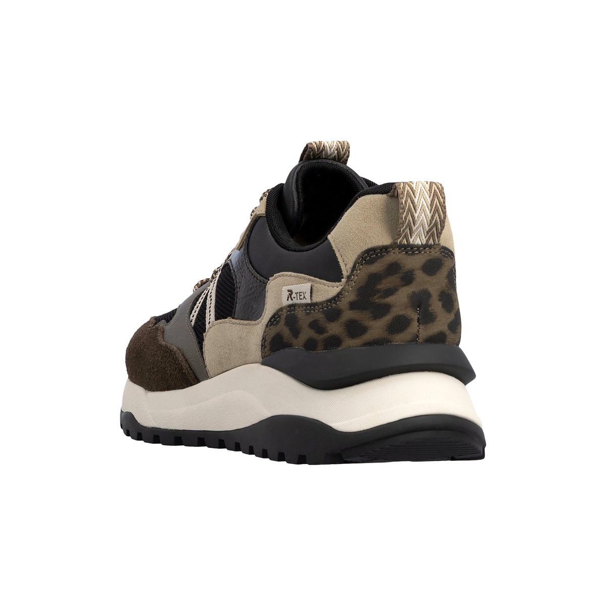 Basket à Lacets Sheepsuede multi, RIEKER