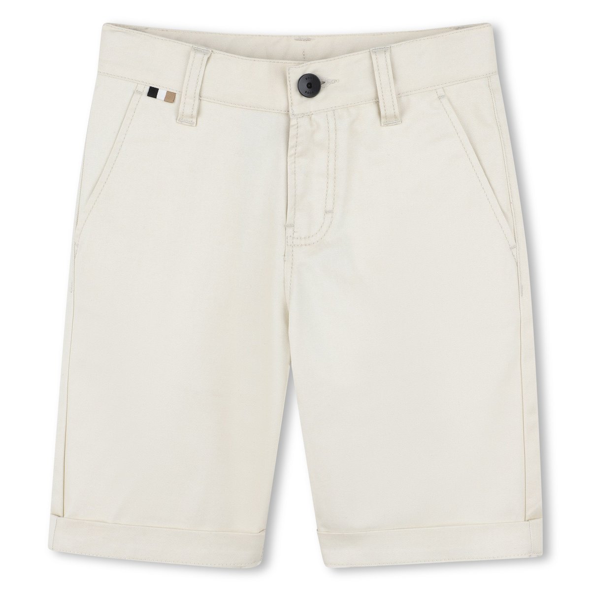 Bermuda chino doublé vanille, BOSS KIDSWEAR