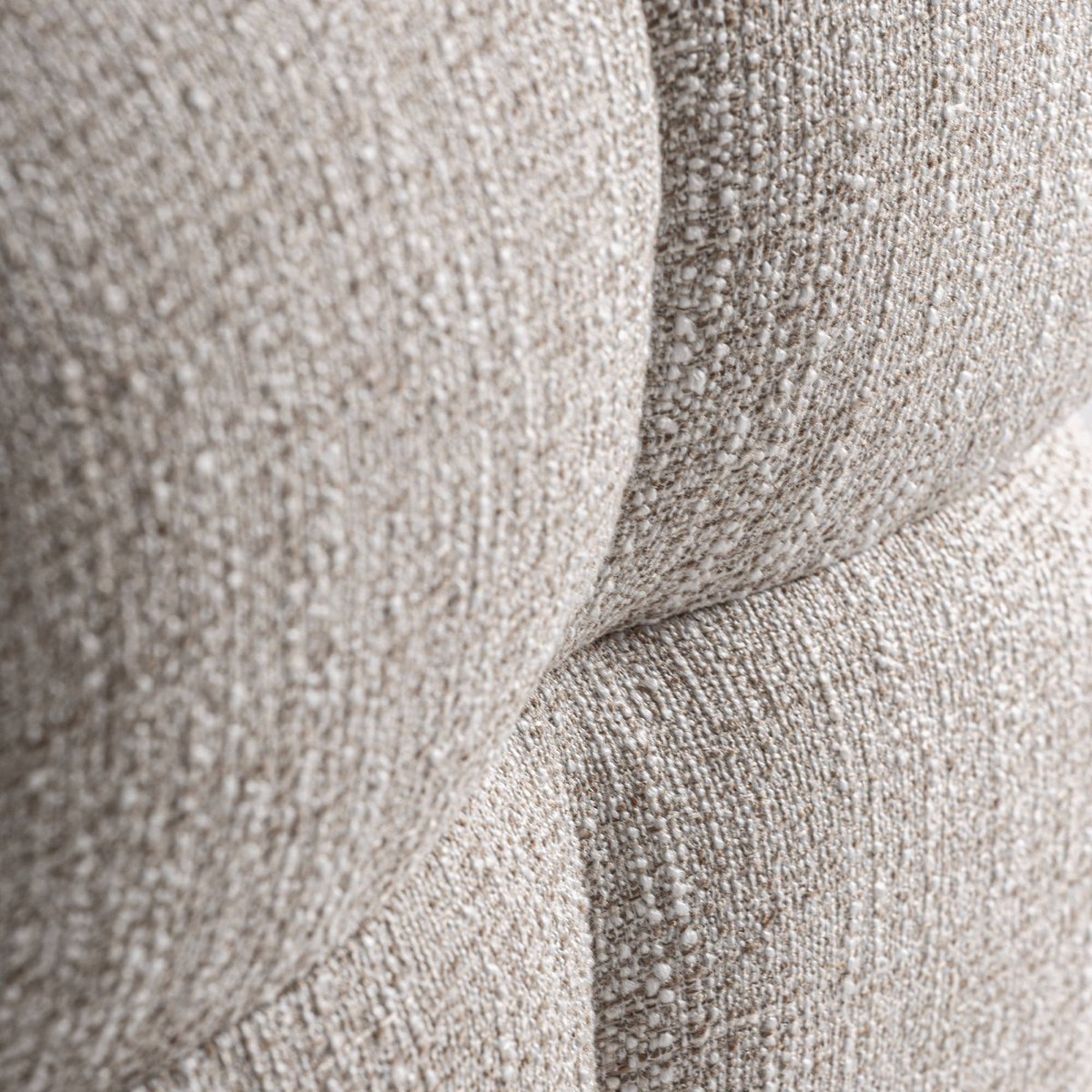 Repose-pieds contemporain beige marbré, RECOLLECTION