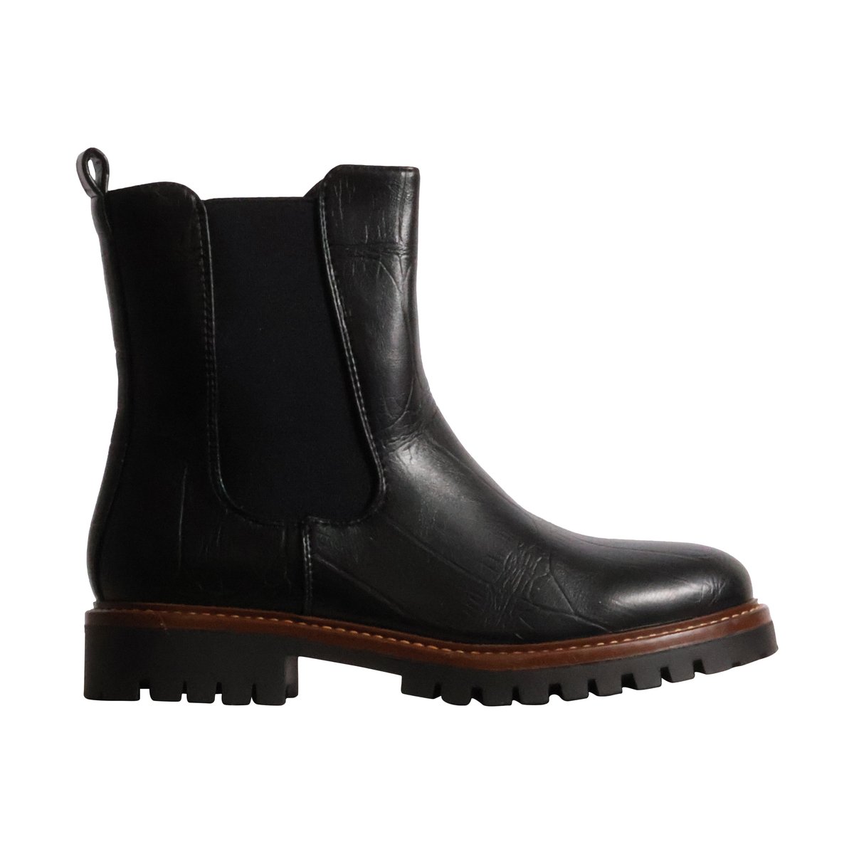 Bottines à Zip noir, THE DIVINE FACTORY
