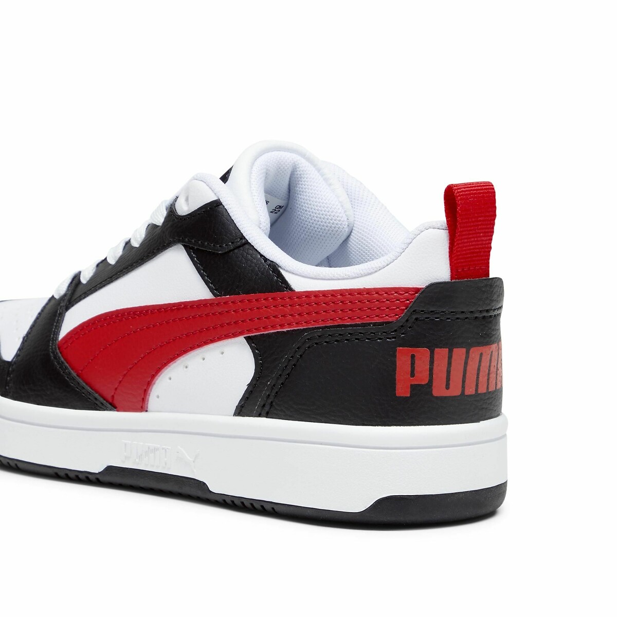 Baskets Rebound V6 Lo blanc/rouge/noir, PUMA