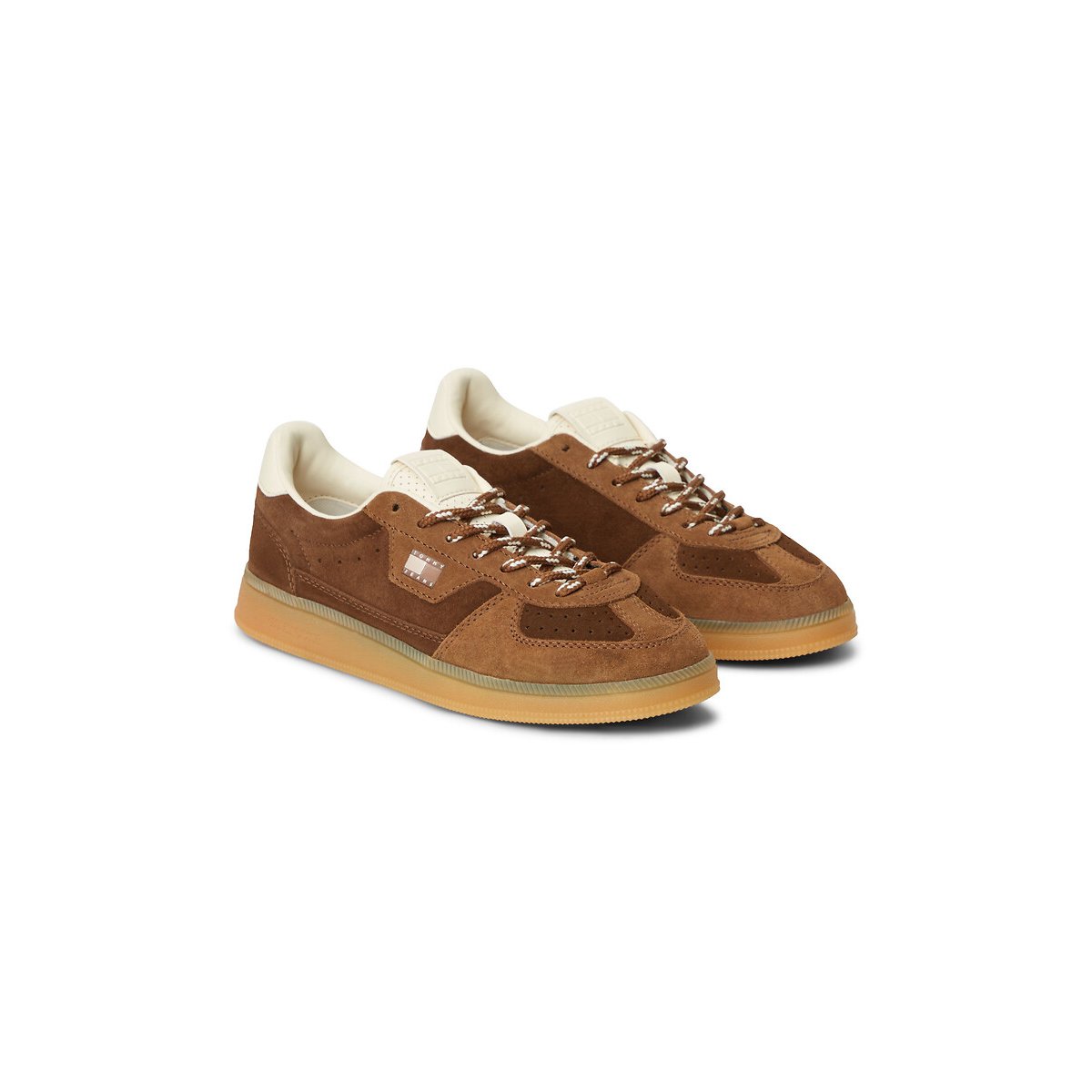 Baskets en cuir suède THE GREENWICH marron, TOMMY JEANS