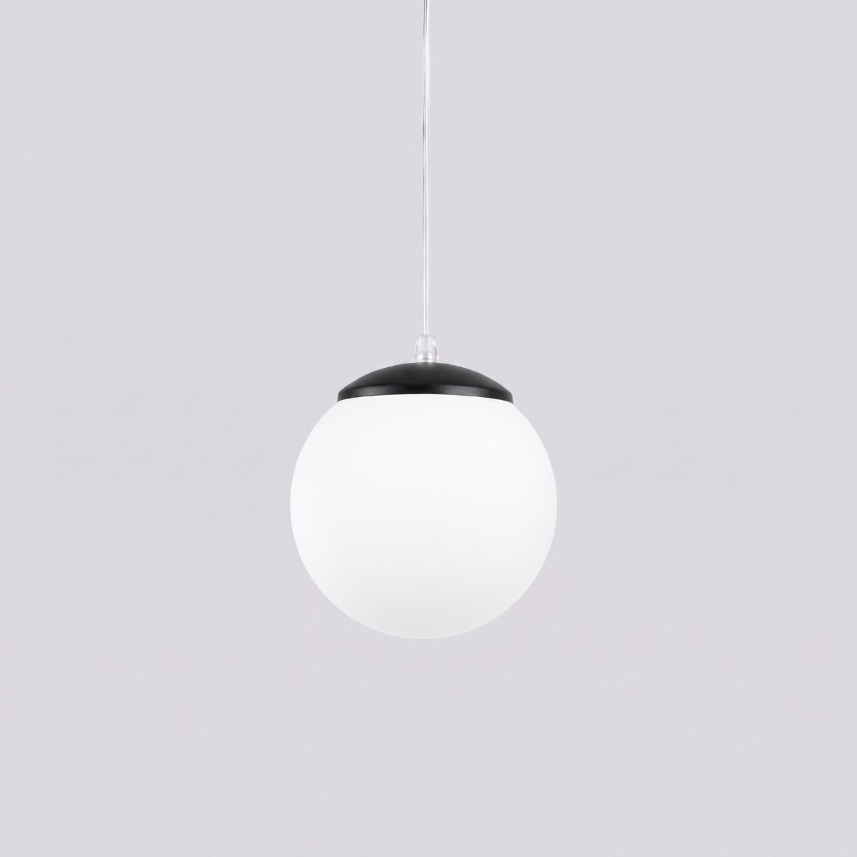 Suspension Acier Noir E27 1 Ugo noir, EDEN