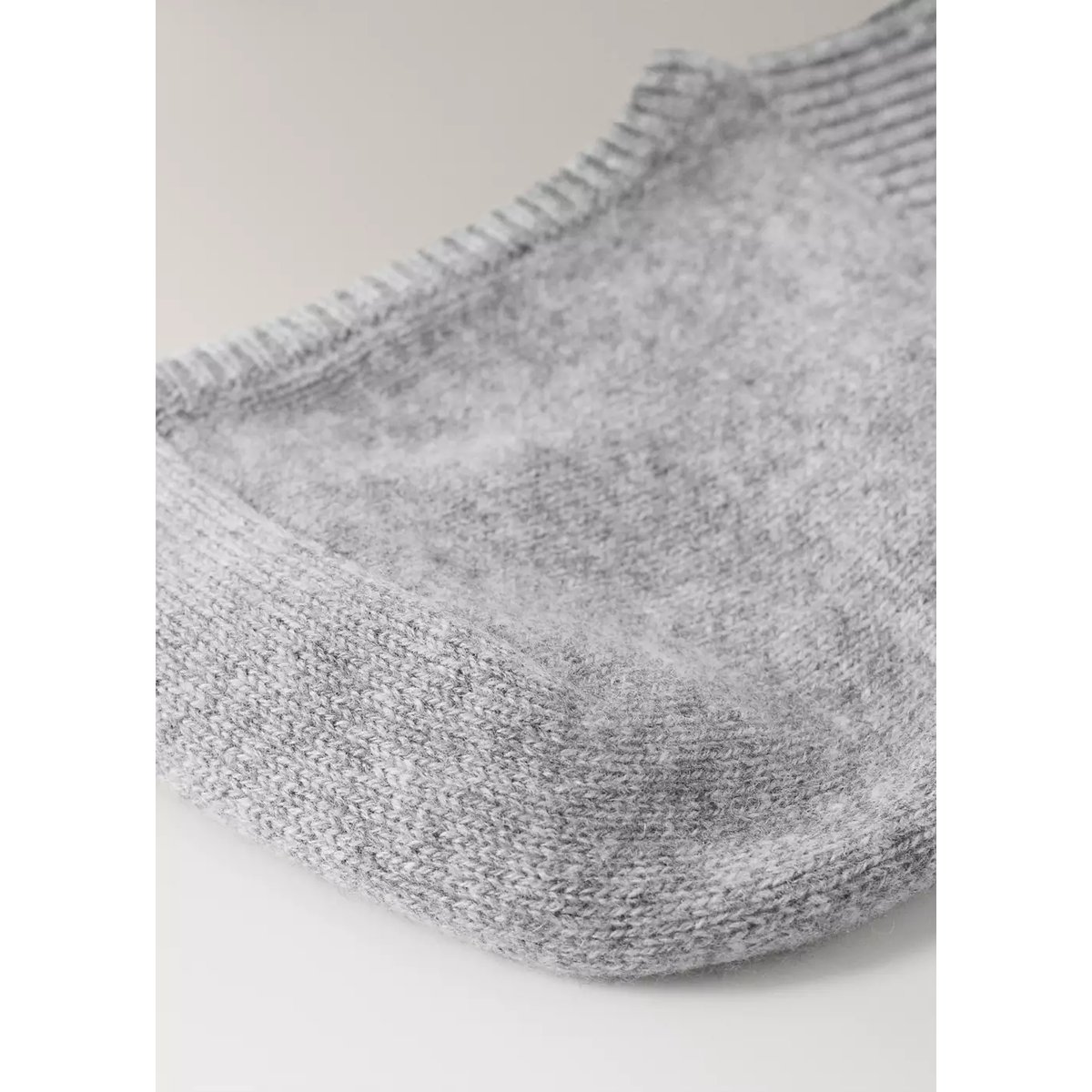 Bonnet passe-montagne 100 % cachemire gris, MANGO HOME