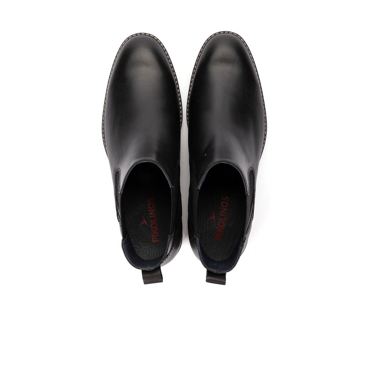 Bottines cuir Leon black, PIKOLINOS