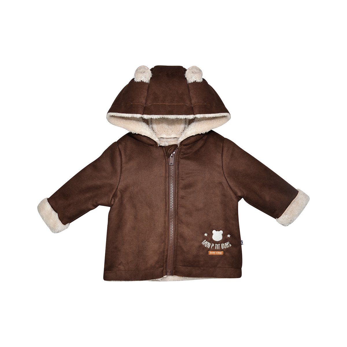 Blouson maury marron, SUCRE D'ORGE