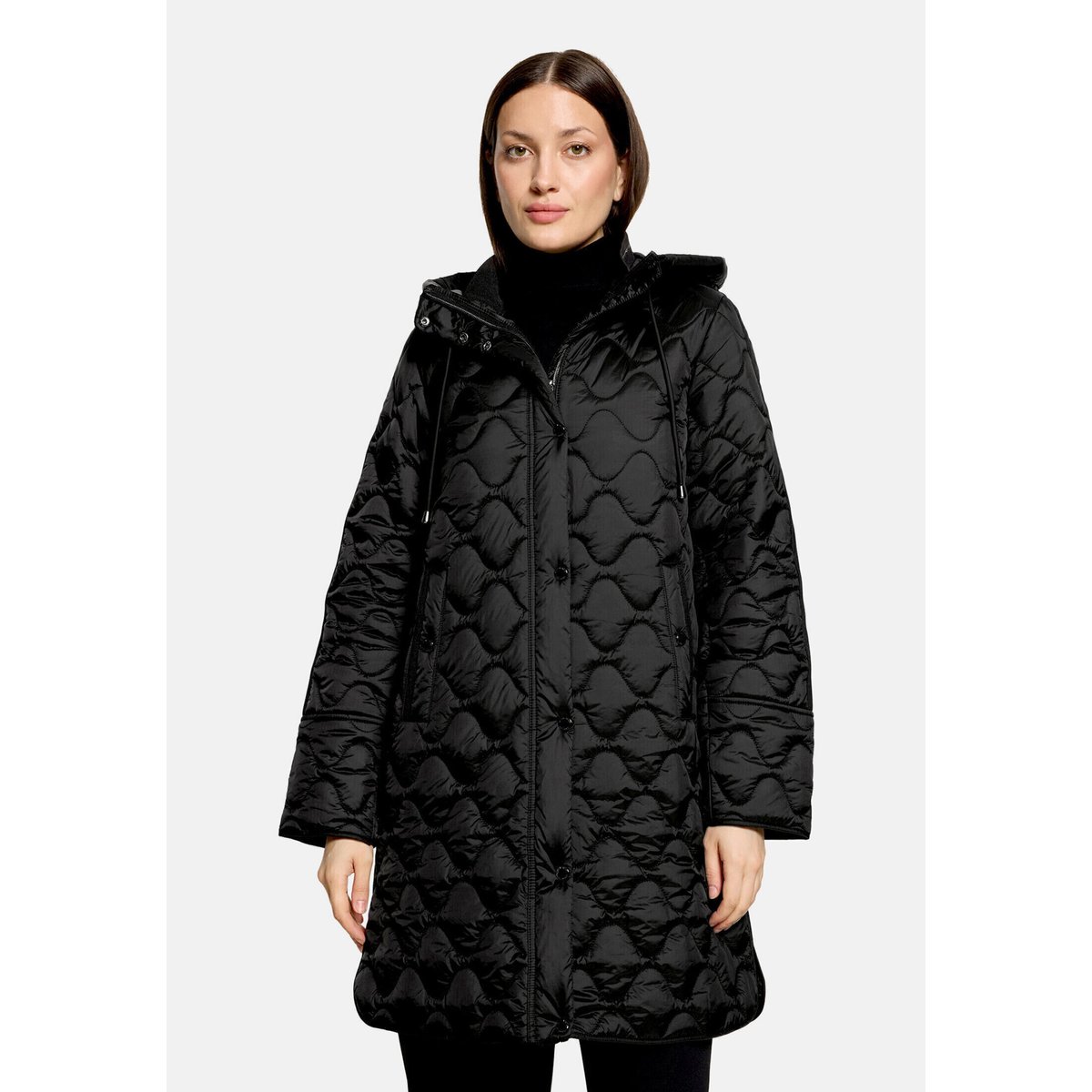 Veste outdoor à capuche noir, BETTY BARCLAY