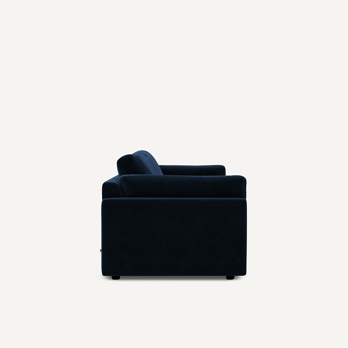 Canapé convertible, en velours, CÉSAR bleu nuit, AM.PM