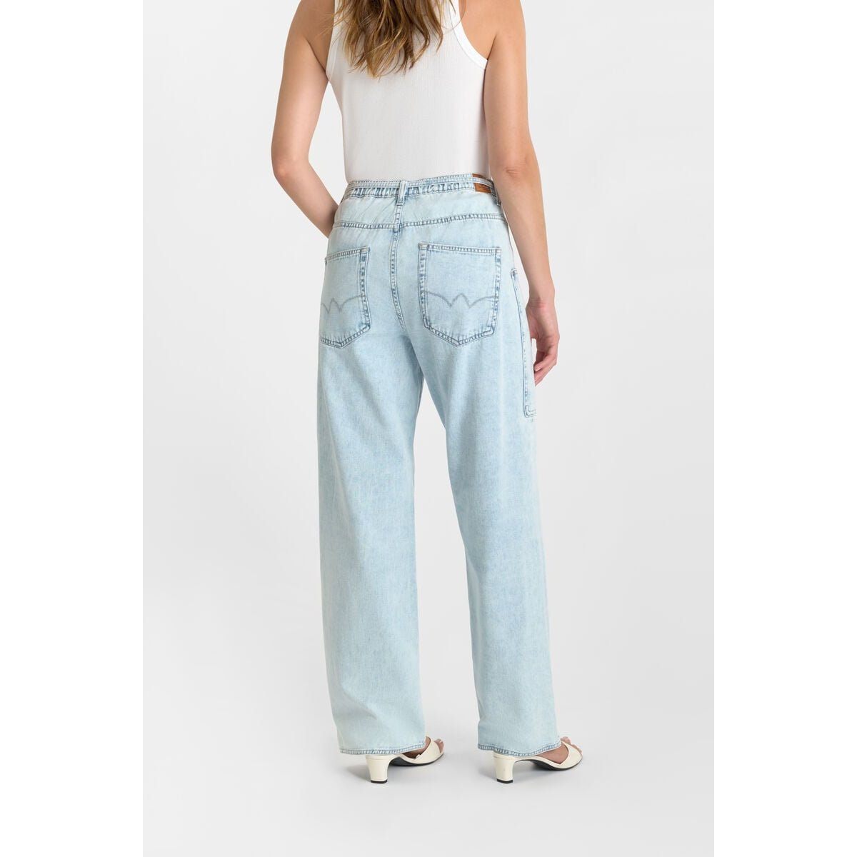 Jeans droite AURORA, longueur 34 blue, LE TEMPS DES CERISES