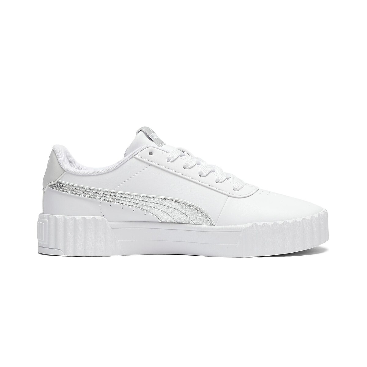 Sneakers Carina 3.0 Metallic Whisper bianco/argento, PUMA