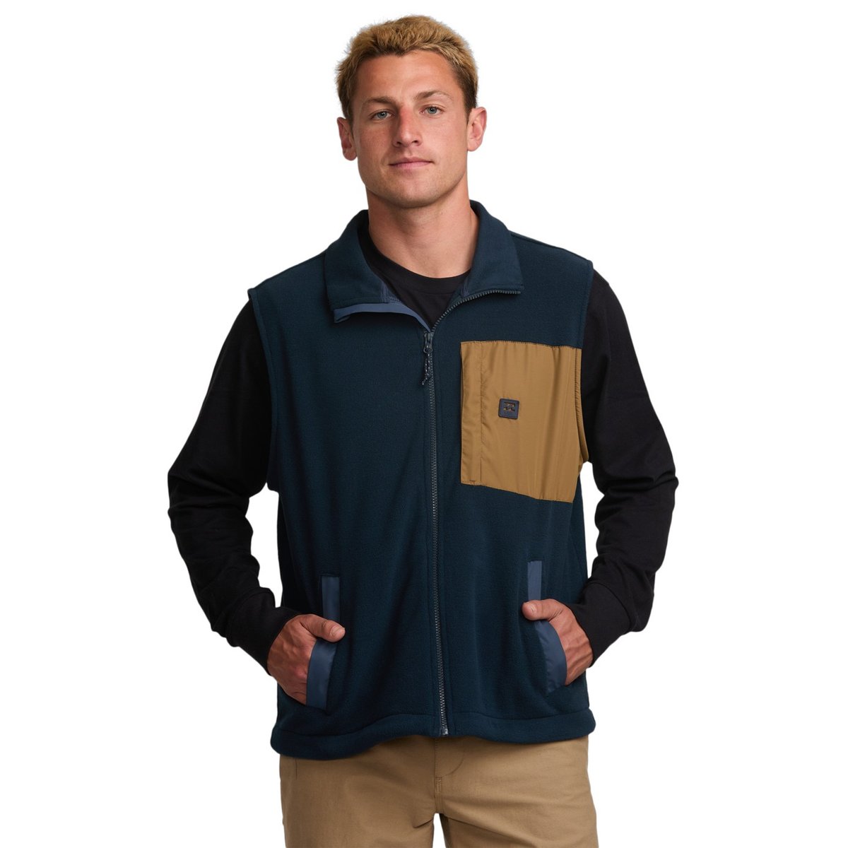 Veste sans manches zippée BOUNDARY LITE bleu navy, BILLABONG