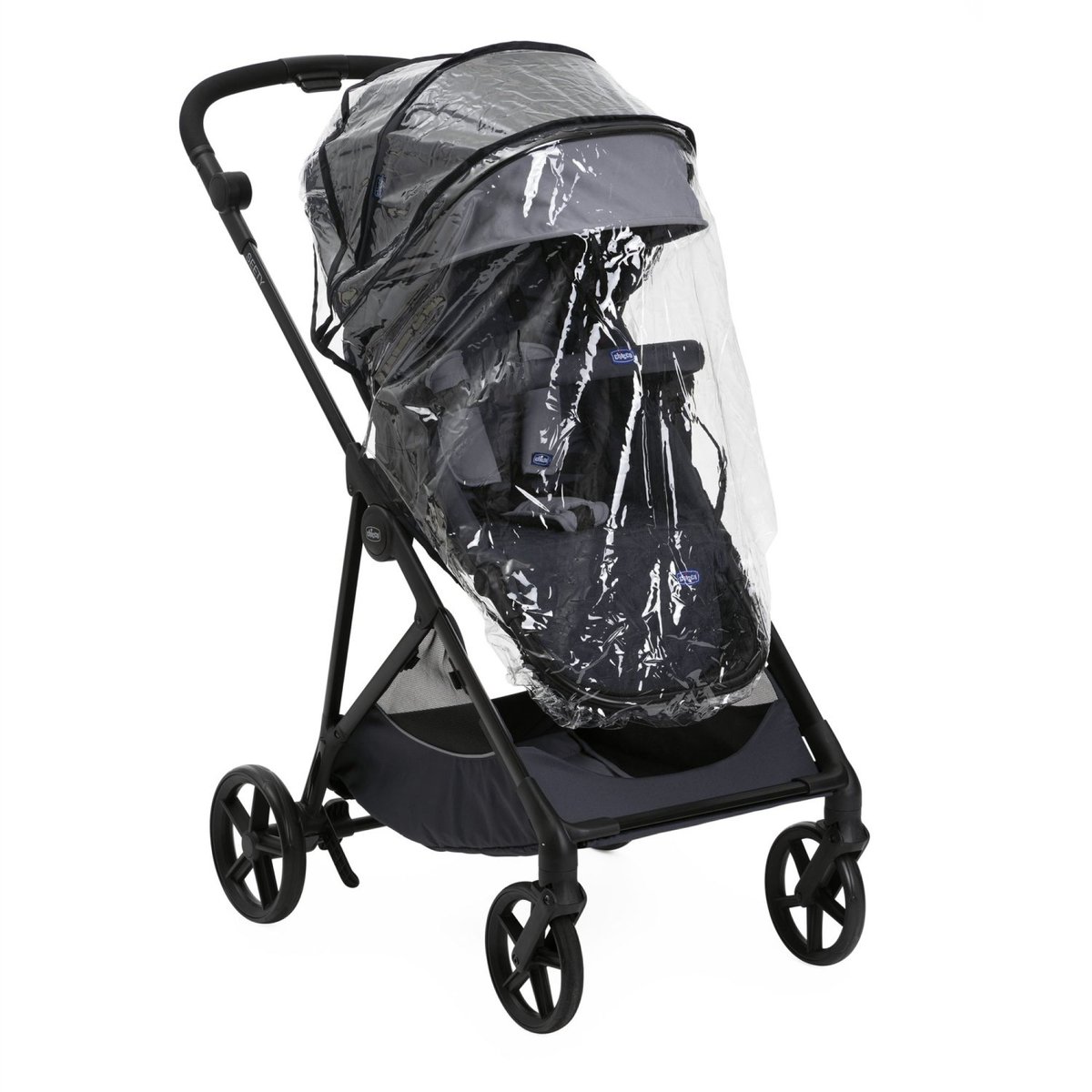 Poussette duo Seety + siège auto Kory I-Size gris, CHICCO