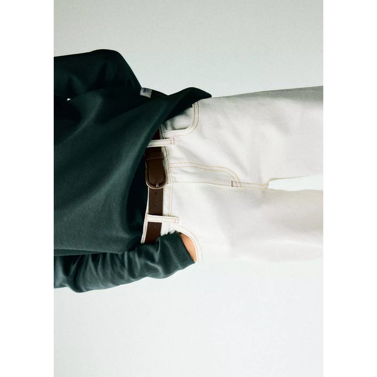 Ceinture simili-cuir marron, MANGO KIDS