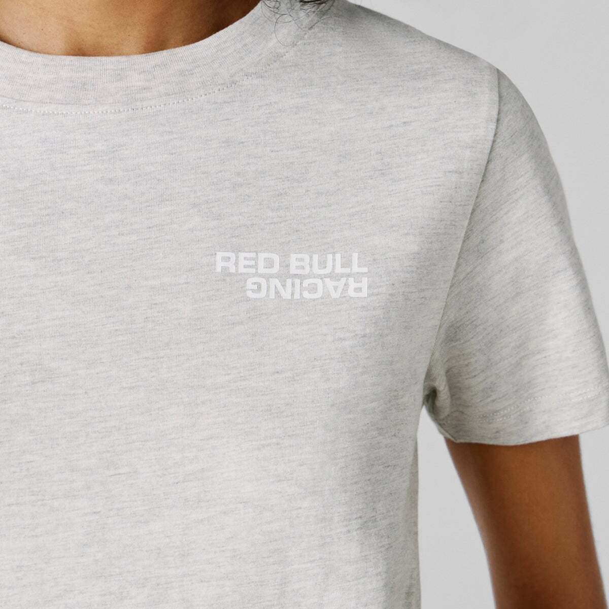 Red Bull Racing T-Shirt Coupe Regular Avec Logo Imprimé gris clair chine, PEPE JEANS