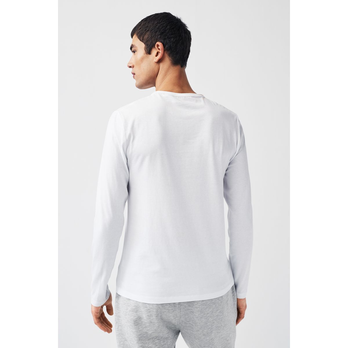 T-shirts à manches longues, lot de 5 blanc, NEXT