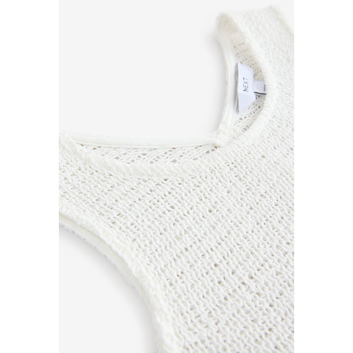 Débardeur en crochet écru, NEXT