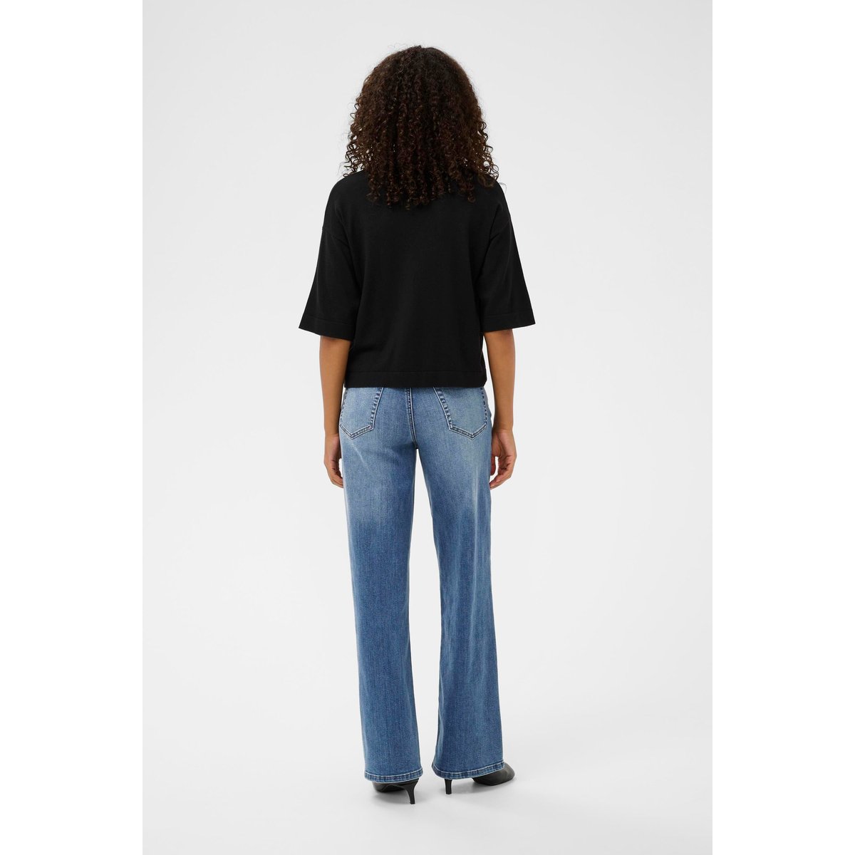 Jeans bleu medium blue denim, KAFFE