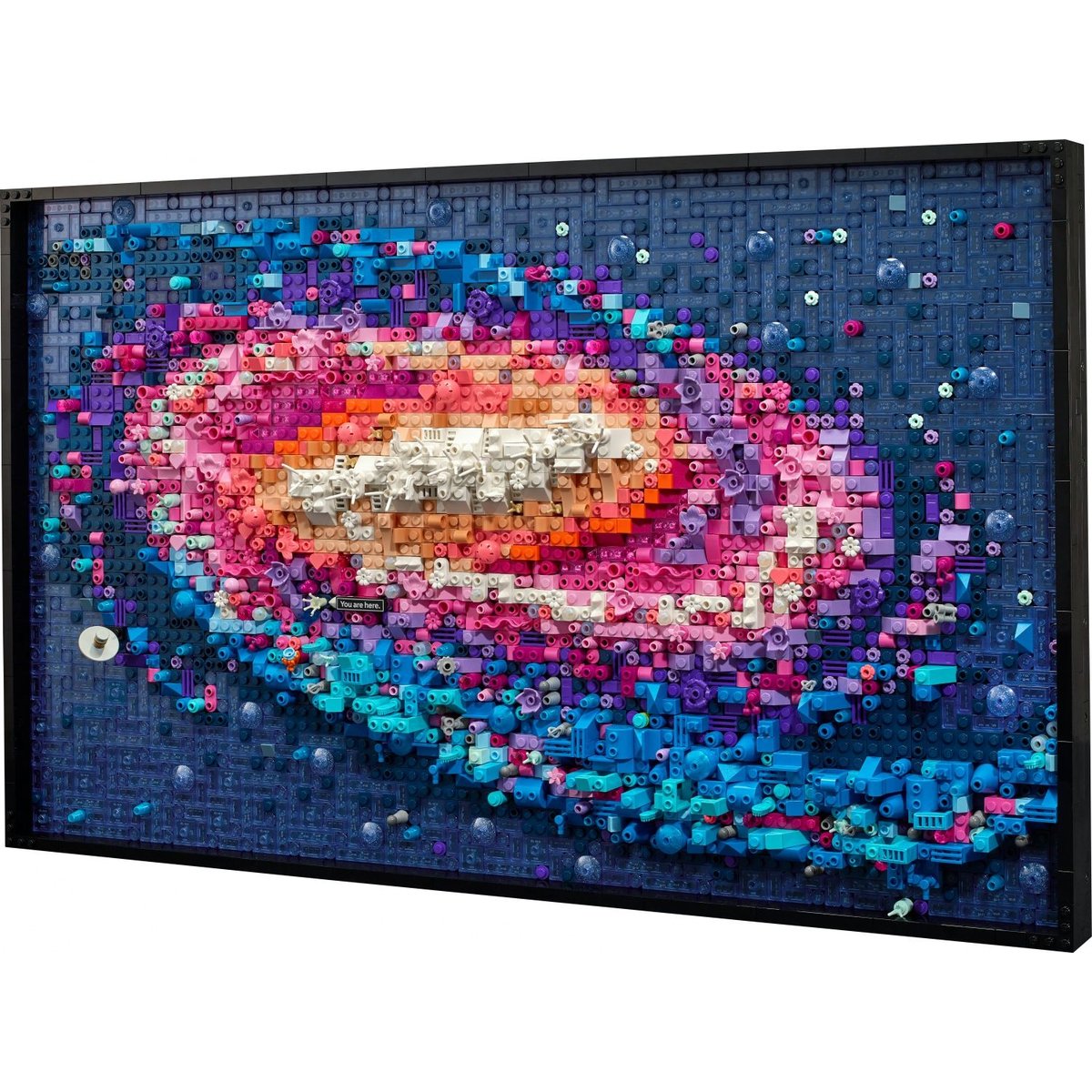 LEGO Art - Créez la Voie lactée en 3D - Kit de décoration artistique 31212 violet, LEGO