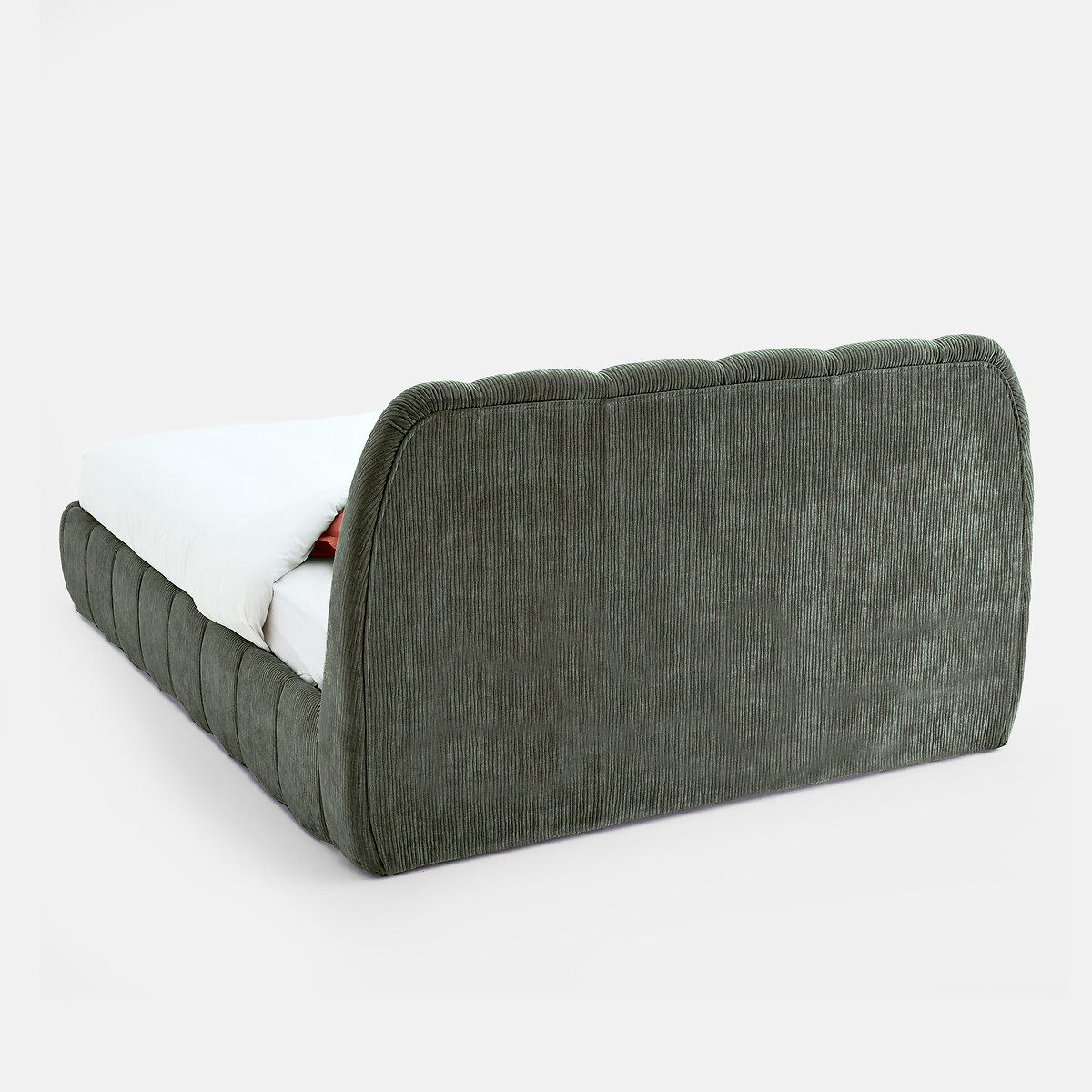 Kastenbett mit Bettkasten, NURIA khaki, LA REDOUTE INTERIEURS