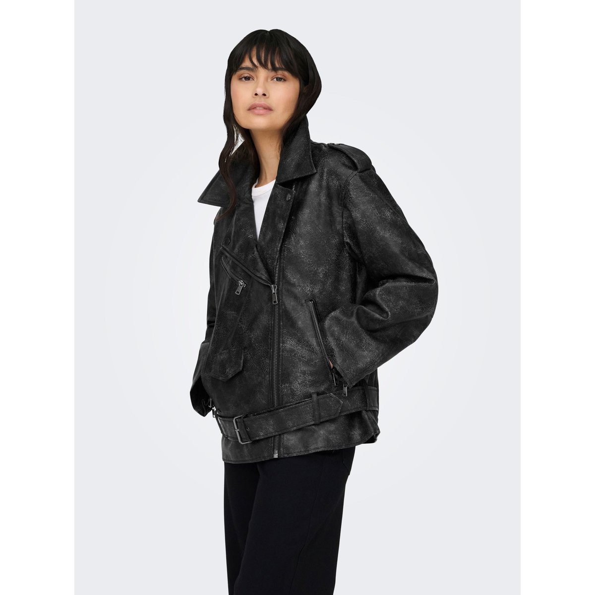 Veste Biker black, ONLY