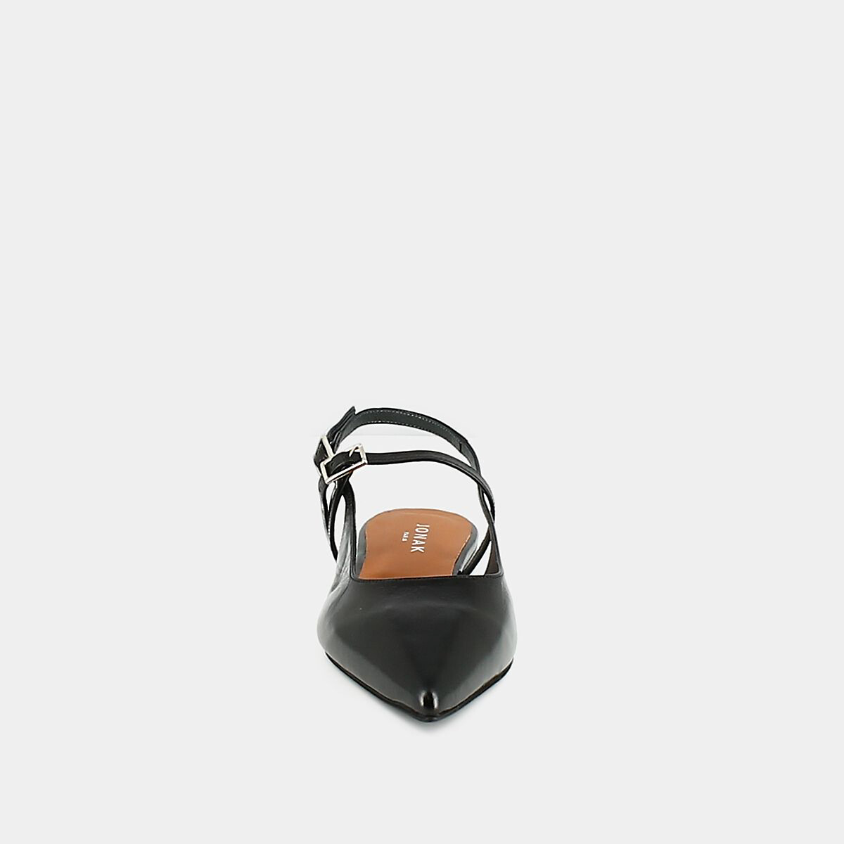 Bailarinas slingback de piel Dura negro, JONAK