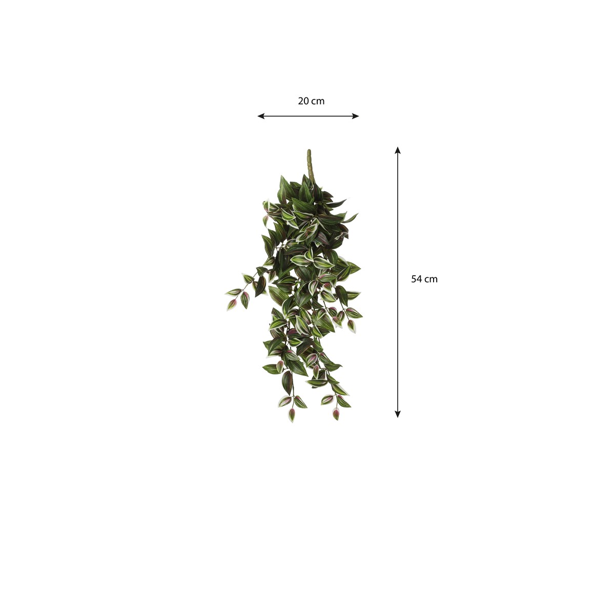 Plante artificielle TRADESCANTIA vert, MICA DECORATIONS