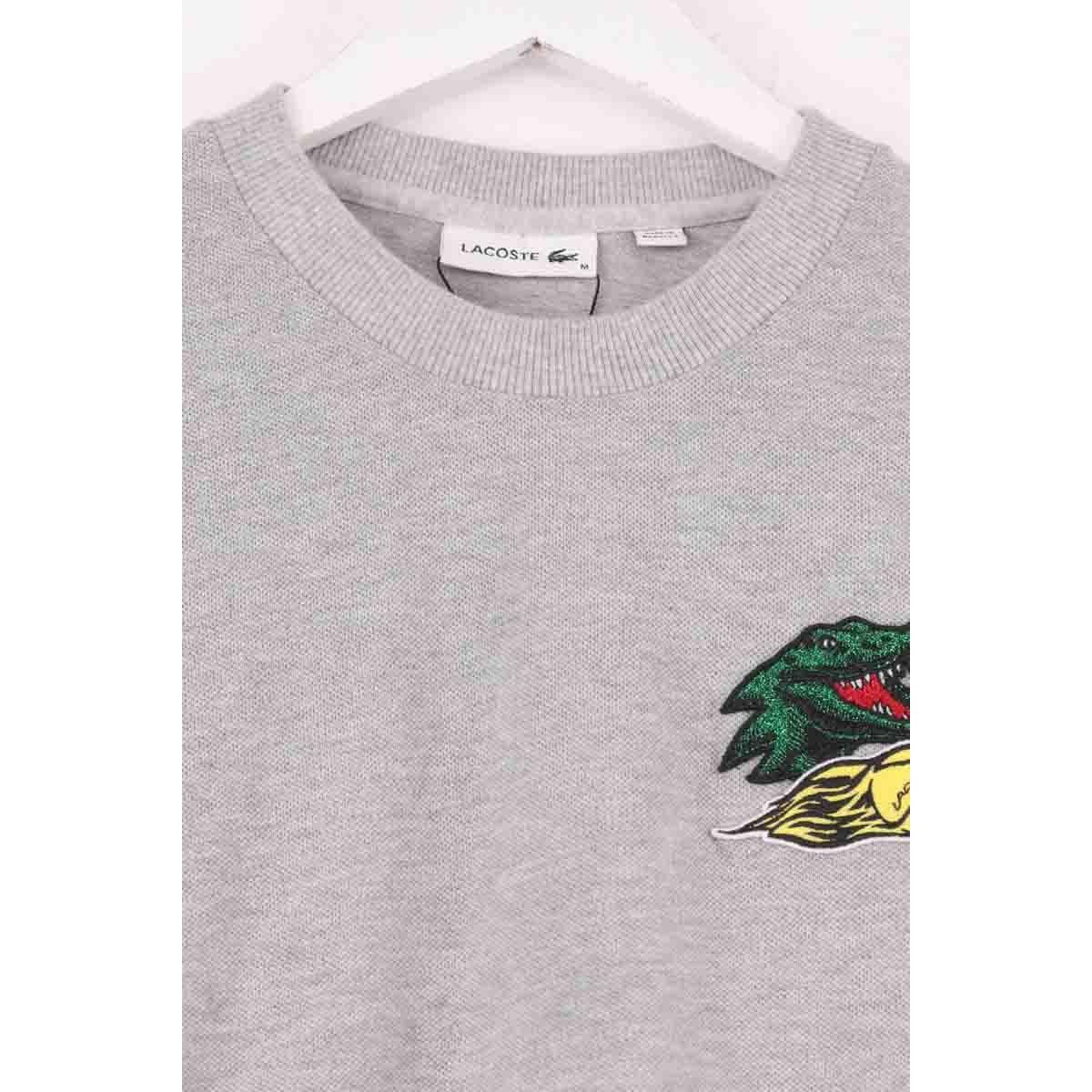 Sweatshirt - Très Bon État gris, LACOSTE