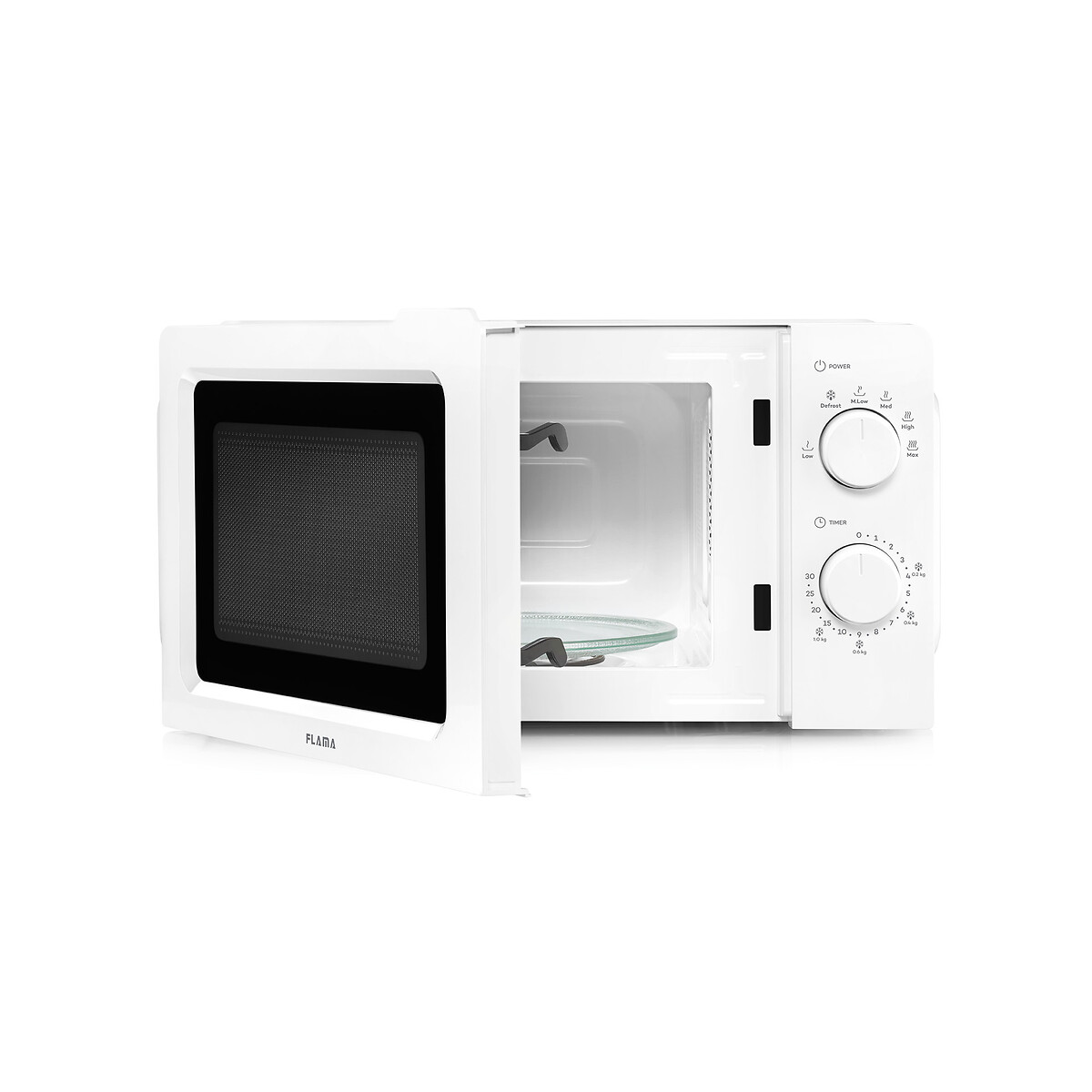 Micro-ondas 20L Branco EasyLine 1806FL, FLAMA branco, FLAMA