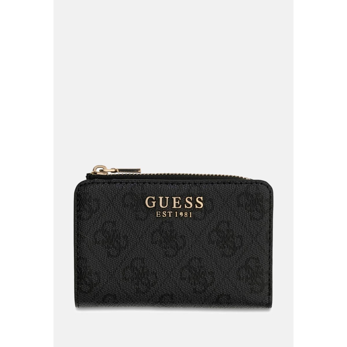Portefeuille Laurel Logo 4G noir multi, GUESS
