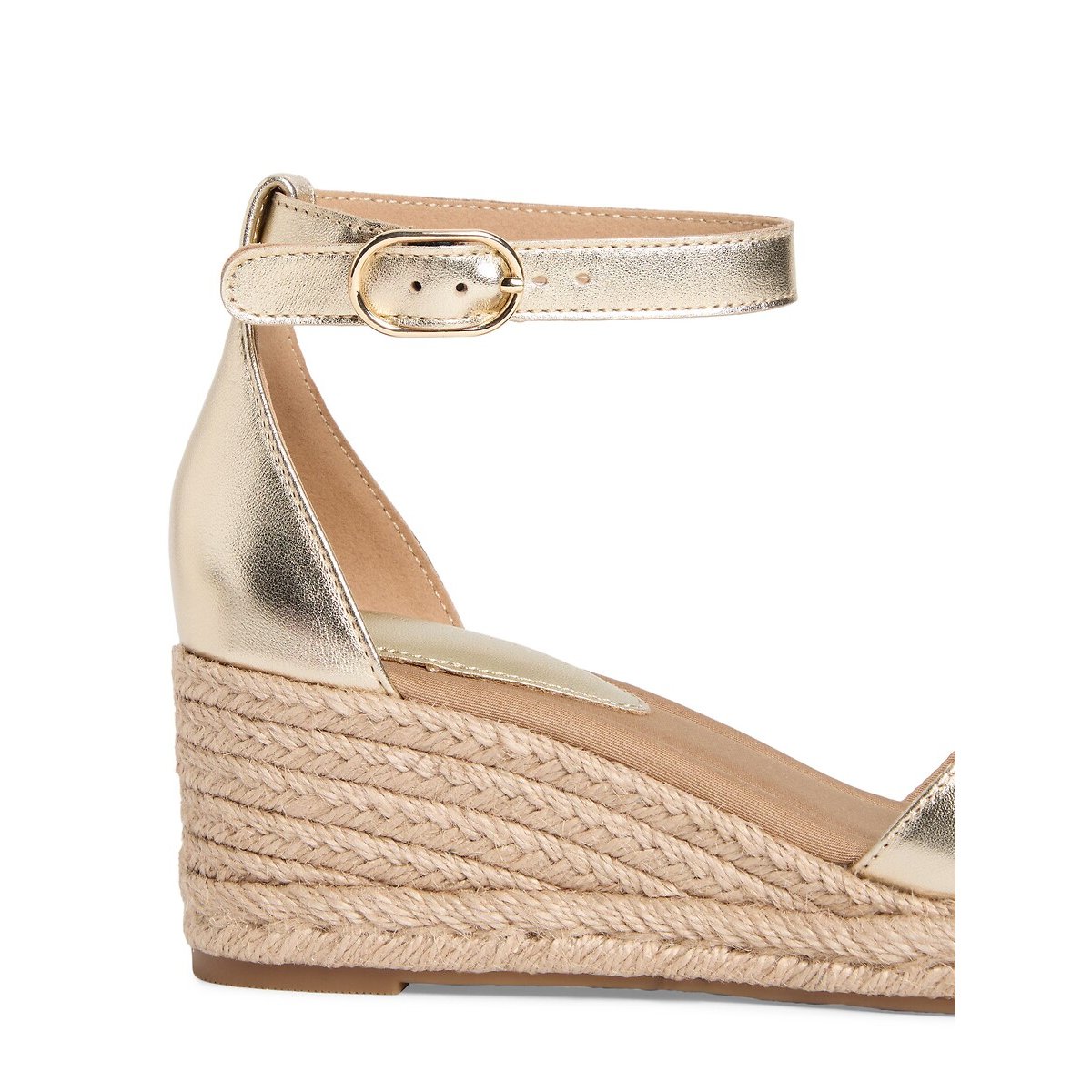 Sandales compensées fermées doré, TOMMY HILFIGER
