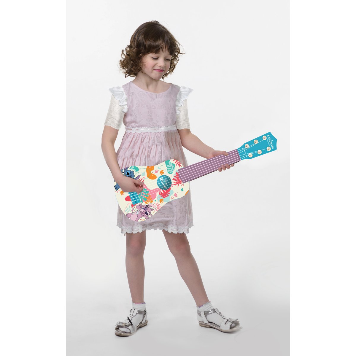 Ma Première Guitare Stitch bleu, LEXIBOOK