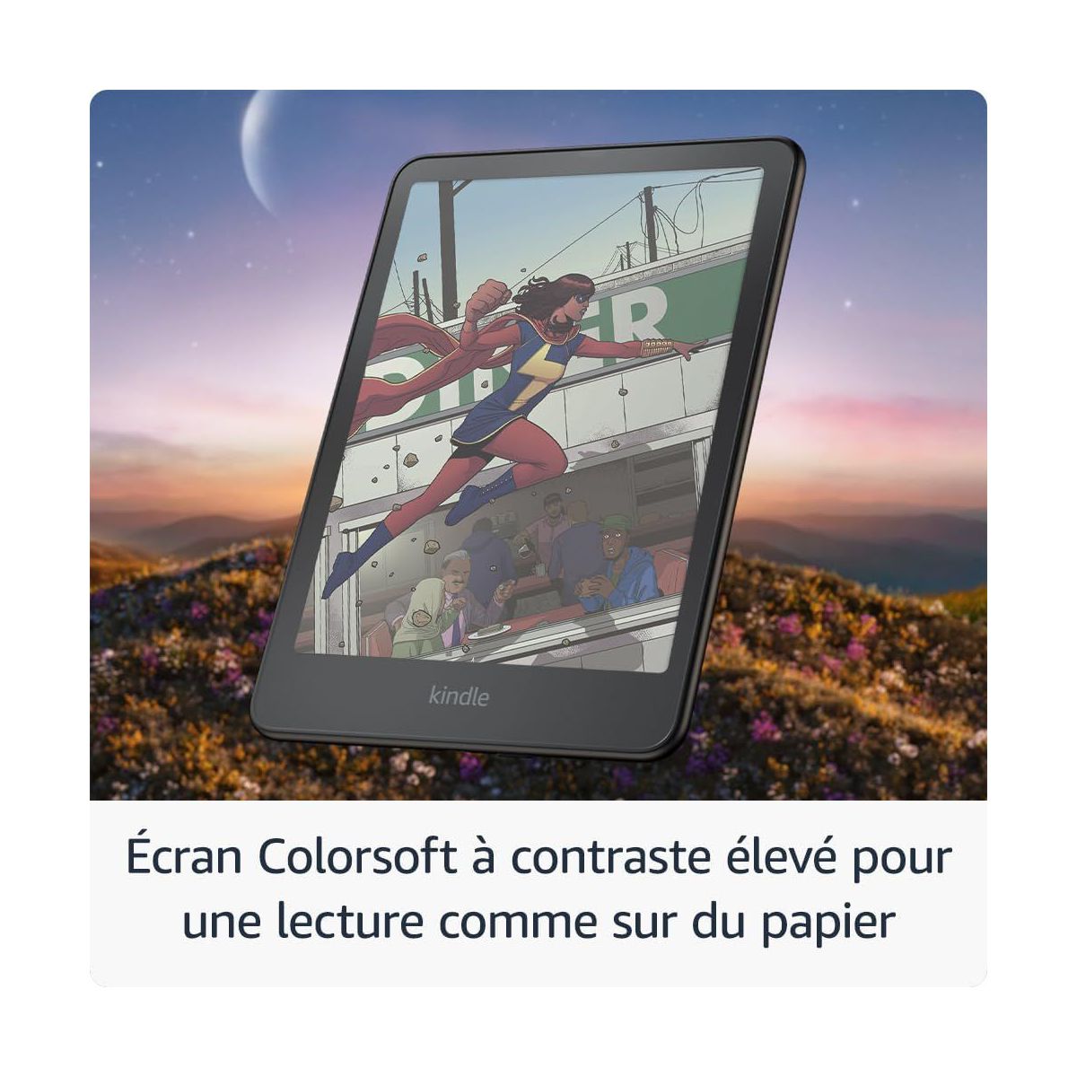 Liseuse eBook Kindle Colorsoft Signature Edition (modèle 2024) couleur unique, AMAZON