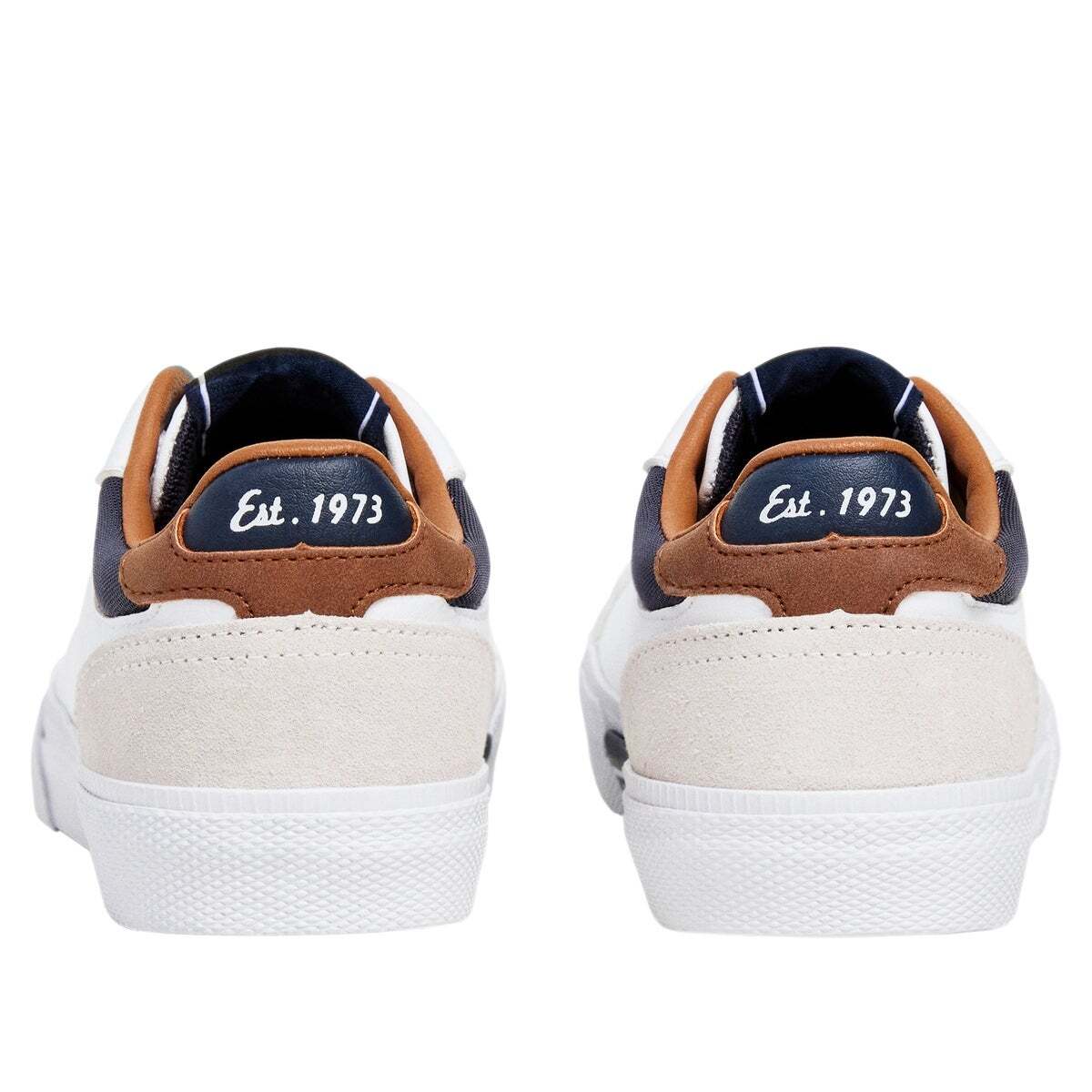Baskets Kenton Court blanc, PEPE JEANS
