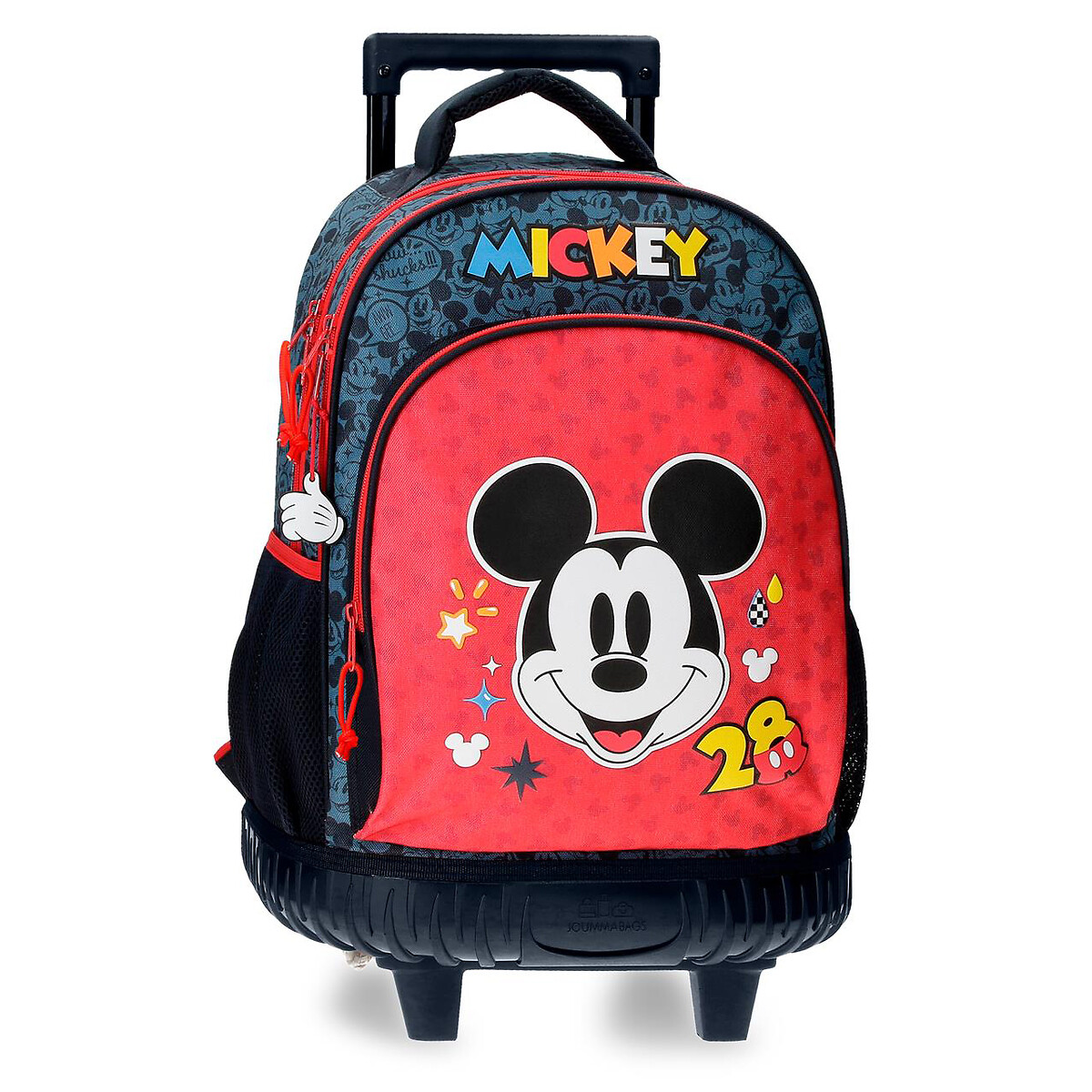 Mochila Trolley Disney Mickey Mouse Get Moving multicolor, DISNEY