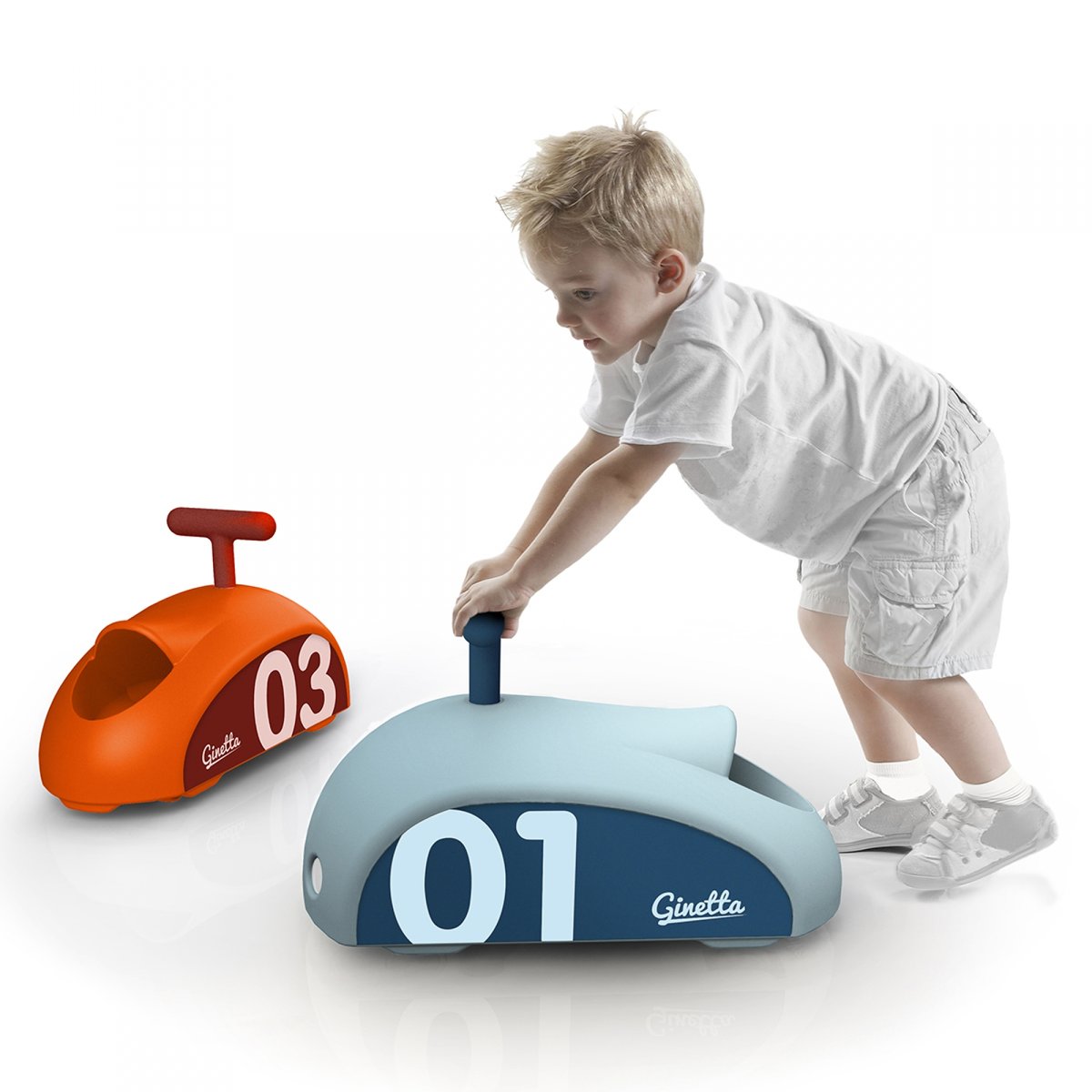 Porteur Enfant 1 - 4 ans rouge ginetta, ITALTRIKE