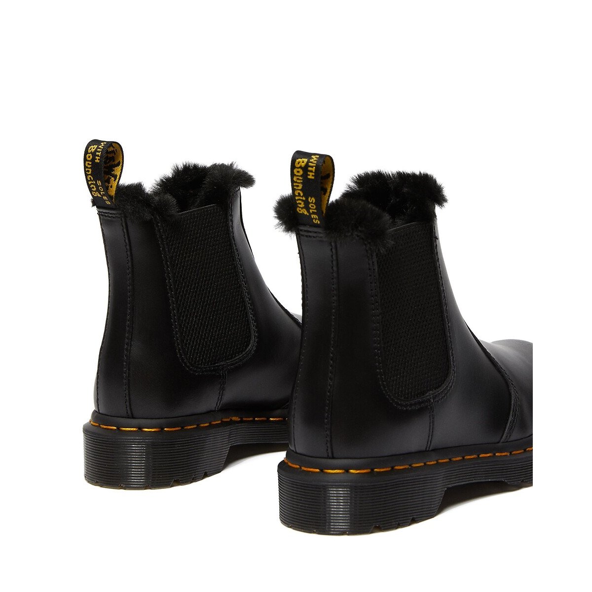 Boots chelsea cuir 2976 Leonore noir, DR. MARTENS