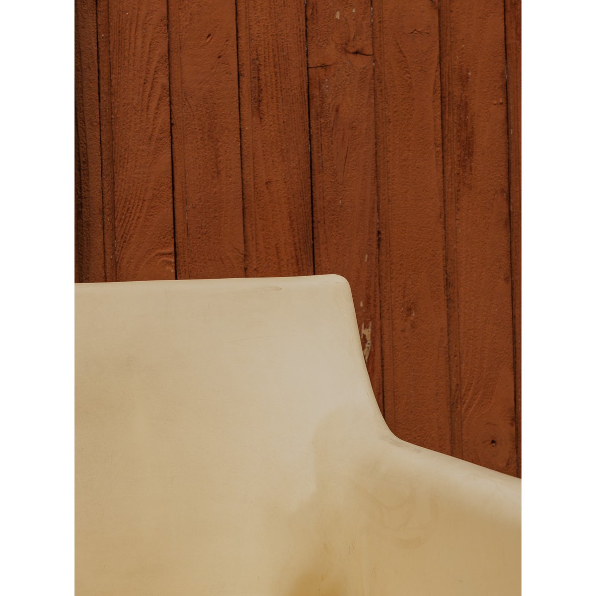 Fauteuil en plastique blanc Jakob N°1424 - Bon état blanc, DEBONGOUT