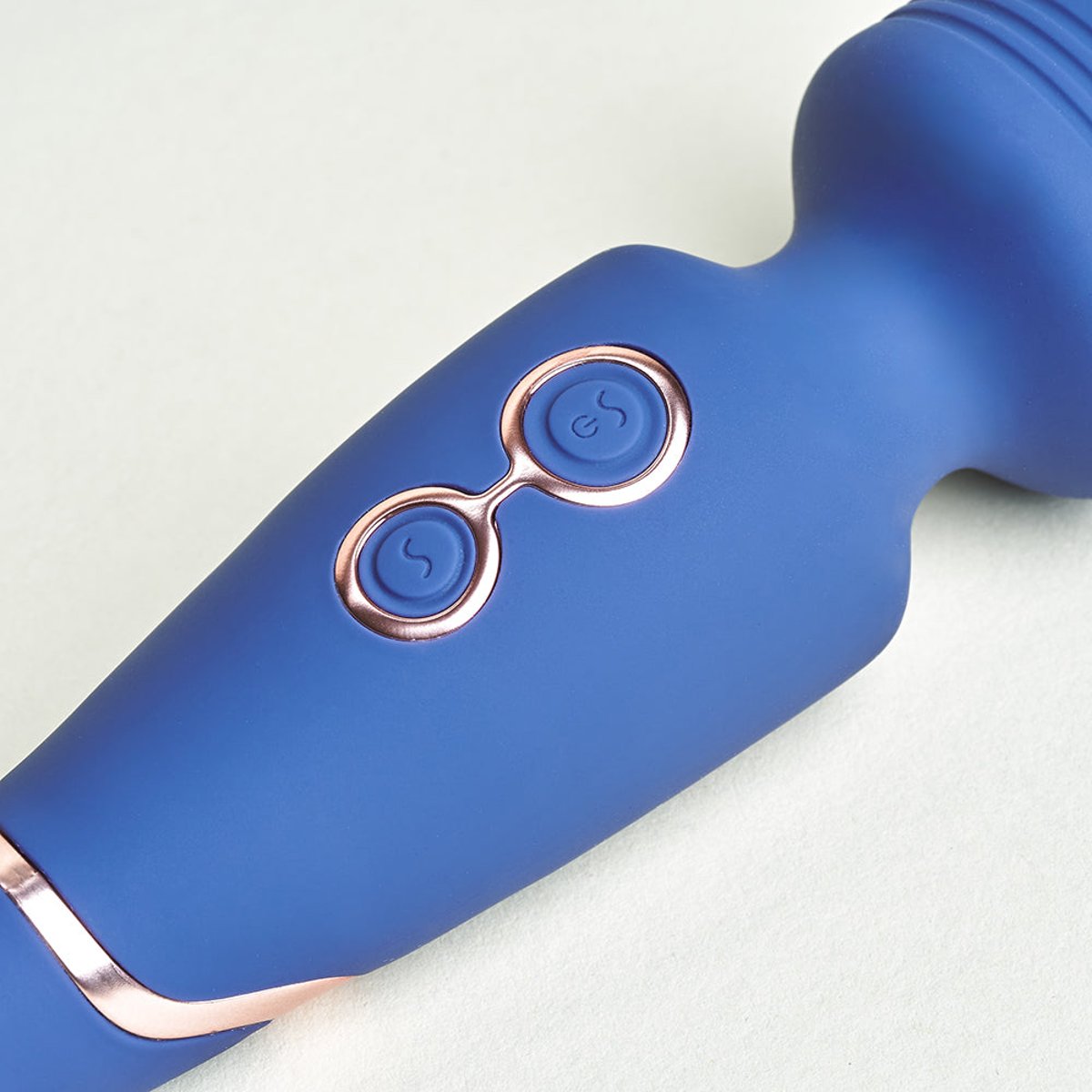 Vibromasseur Wand 2-en-1 Fidji bleu, HYYO