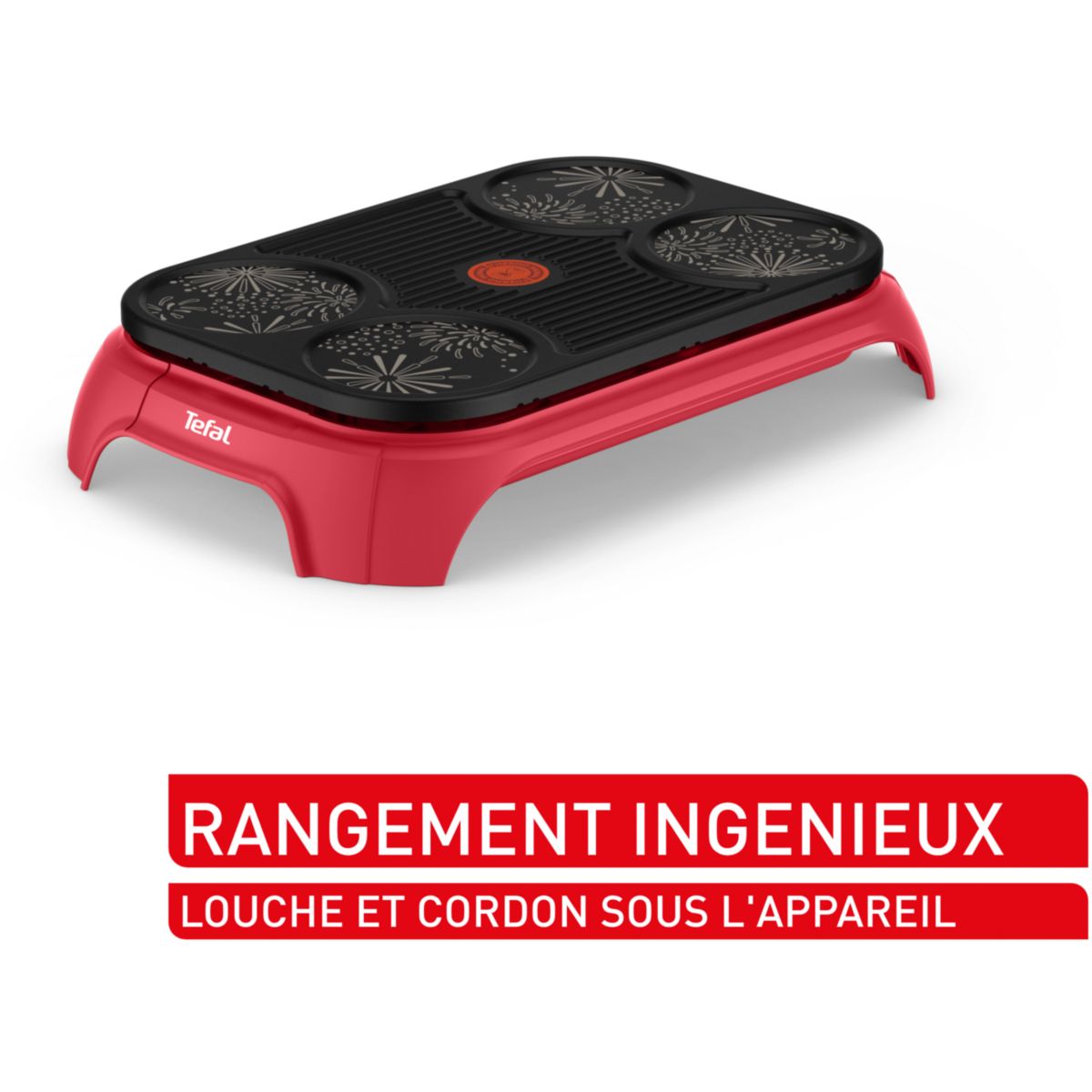 Crêpe party Crepe et Grill Party PY55A7F0 rose, TEFAL